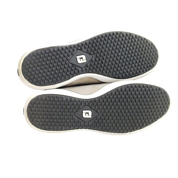 Footjoy Lo Pro Womens Size 8 Spike-less Golf Shoes Tan Leather - Picture 8 of 9
